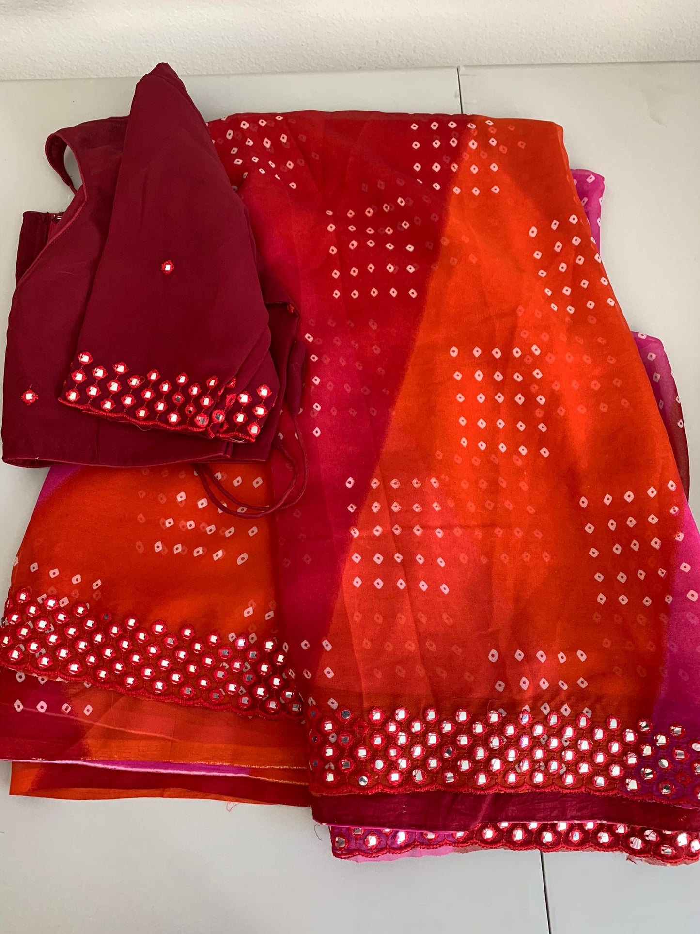 2 for $55 Georgette saree