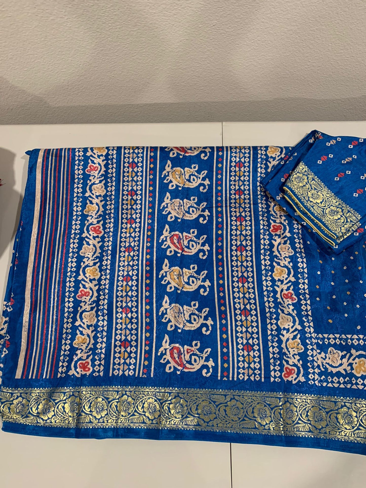 2 for $65 Crape bhandhini print