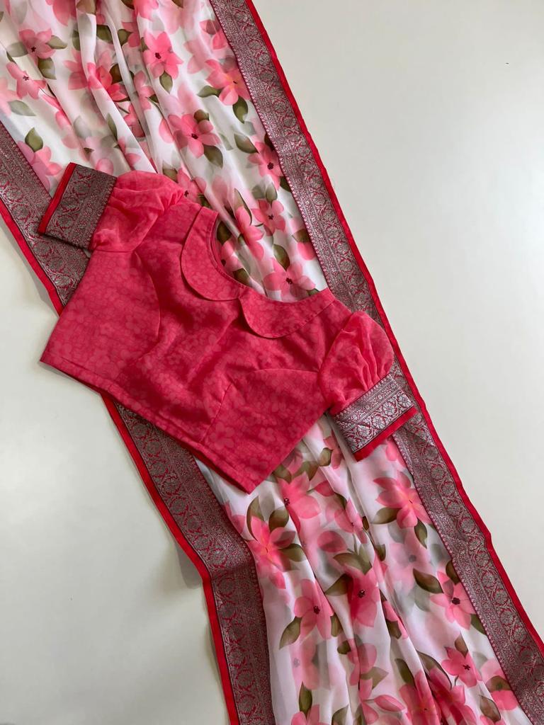 2 for $65 Georgette saree