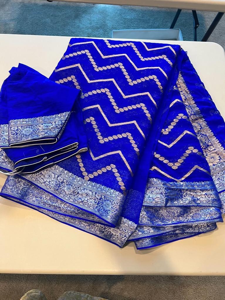2 for $65 Beneras georgette saree