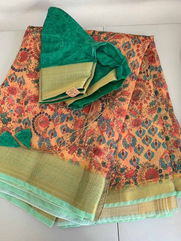 2 for $55 Chandheri saree