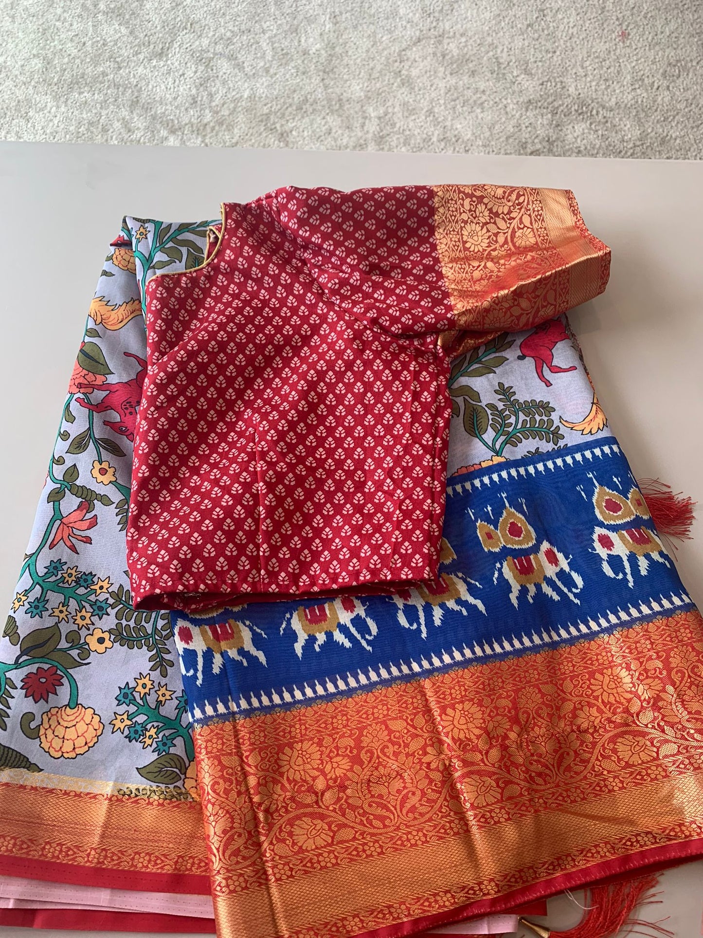 Soft Kalamakari Dola Silk