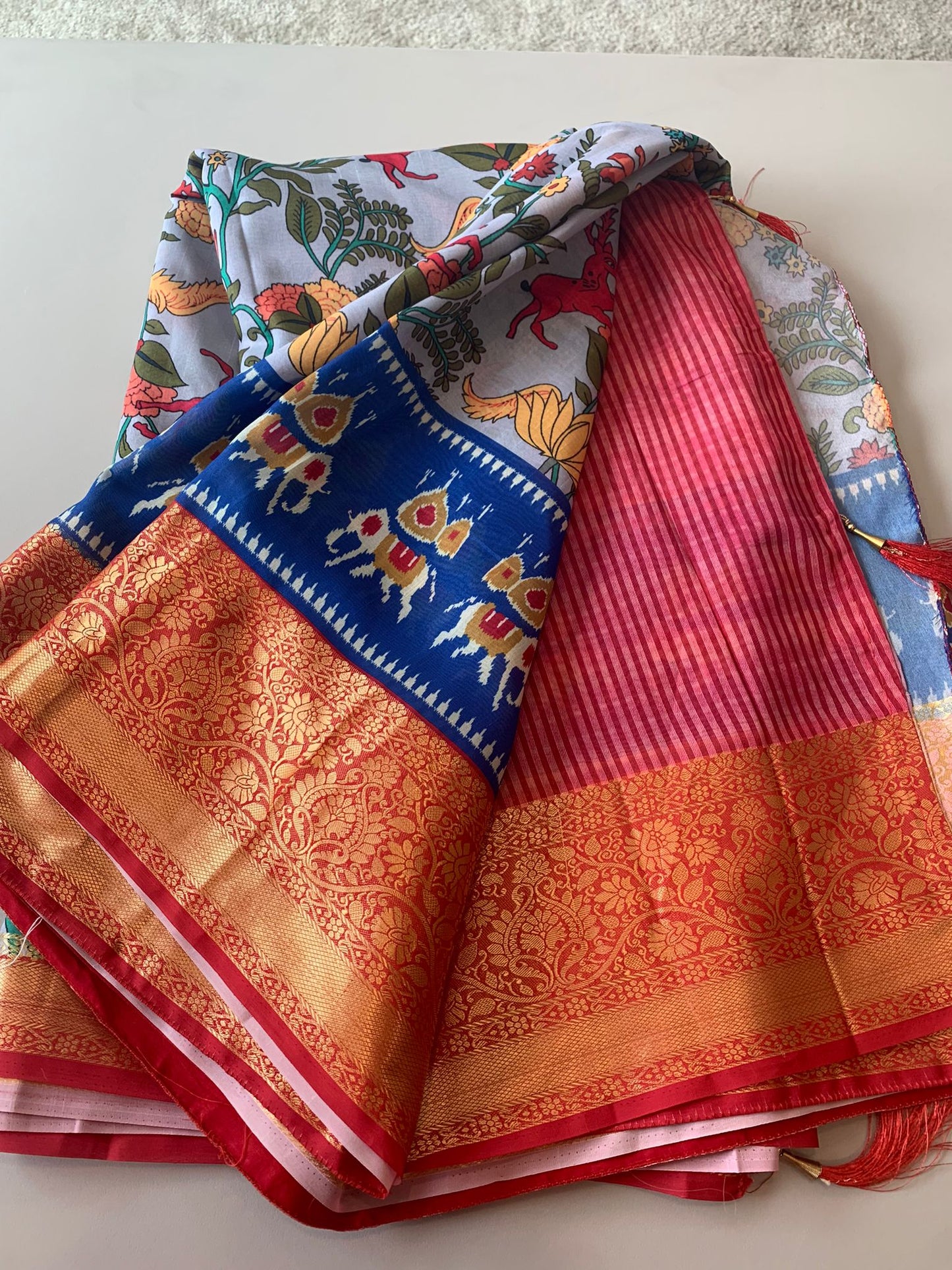 Soft Kalamakari Dola Silk