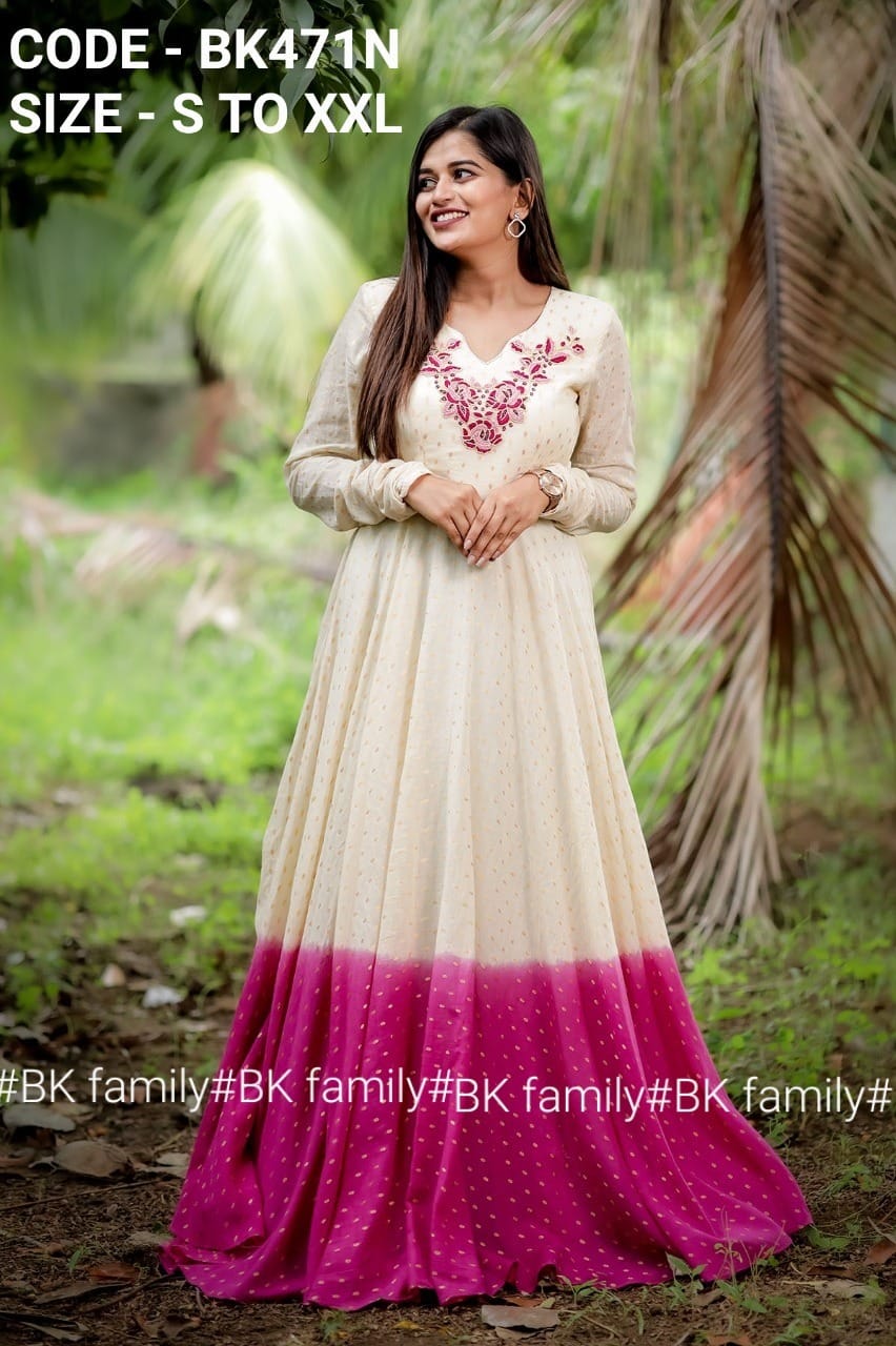 Ethnic Wear Long frock-Pre order